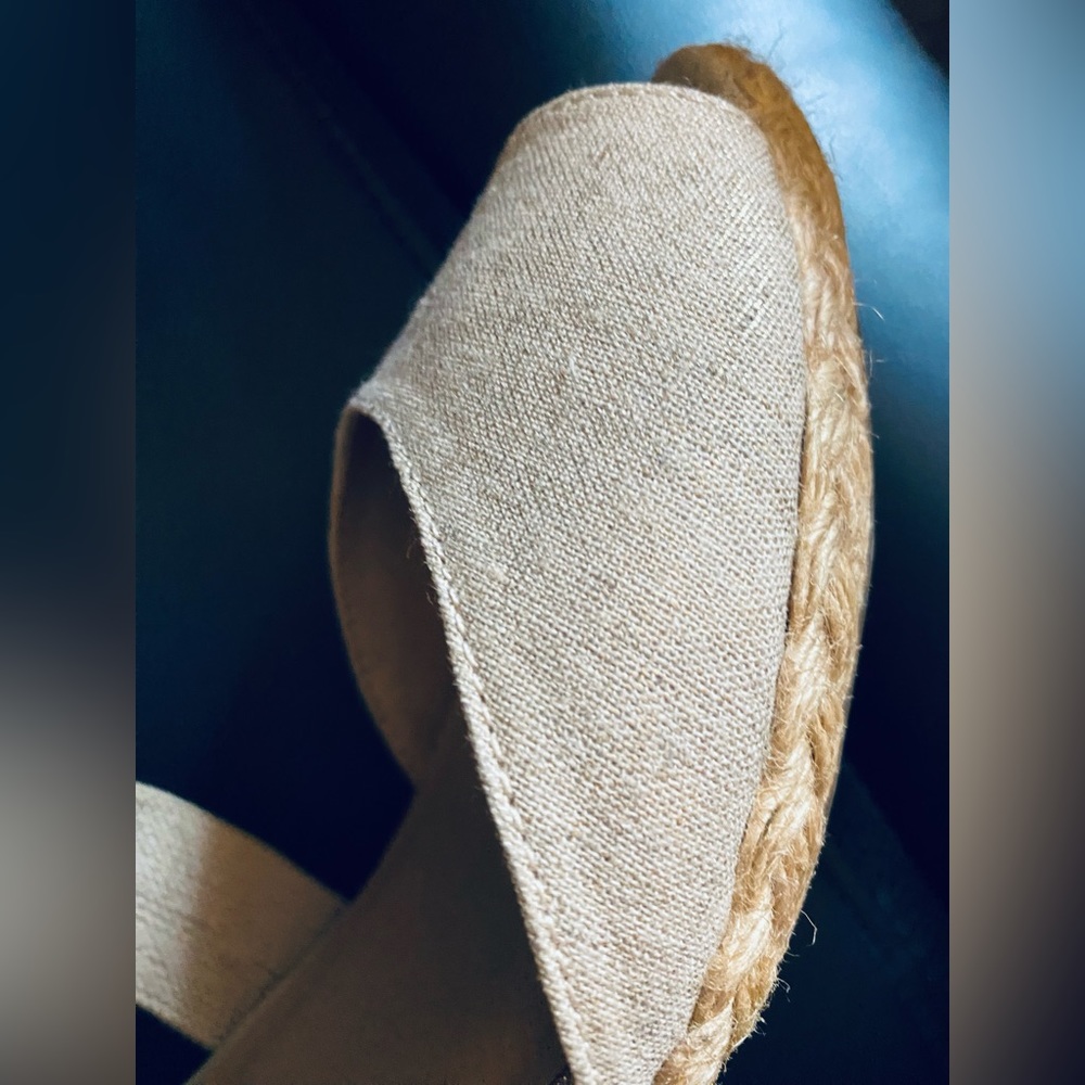 Women’s espadrilles shoe with low heel - Picture 5 of 7